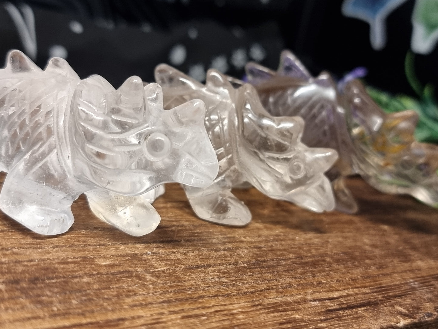 Quartz dinosaurs