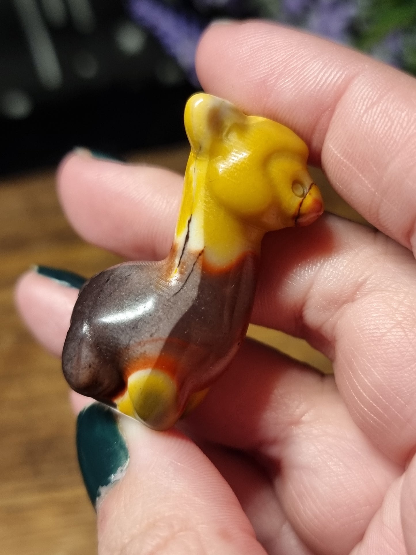 Mookaite alpaca