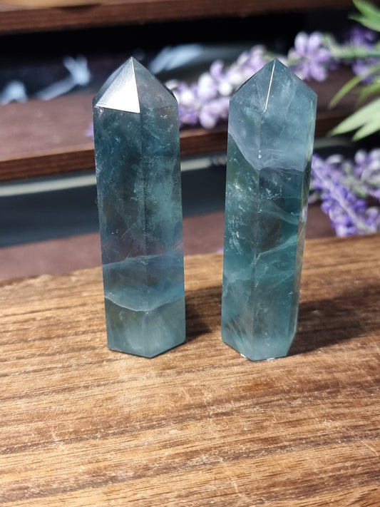 Fluorite towers