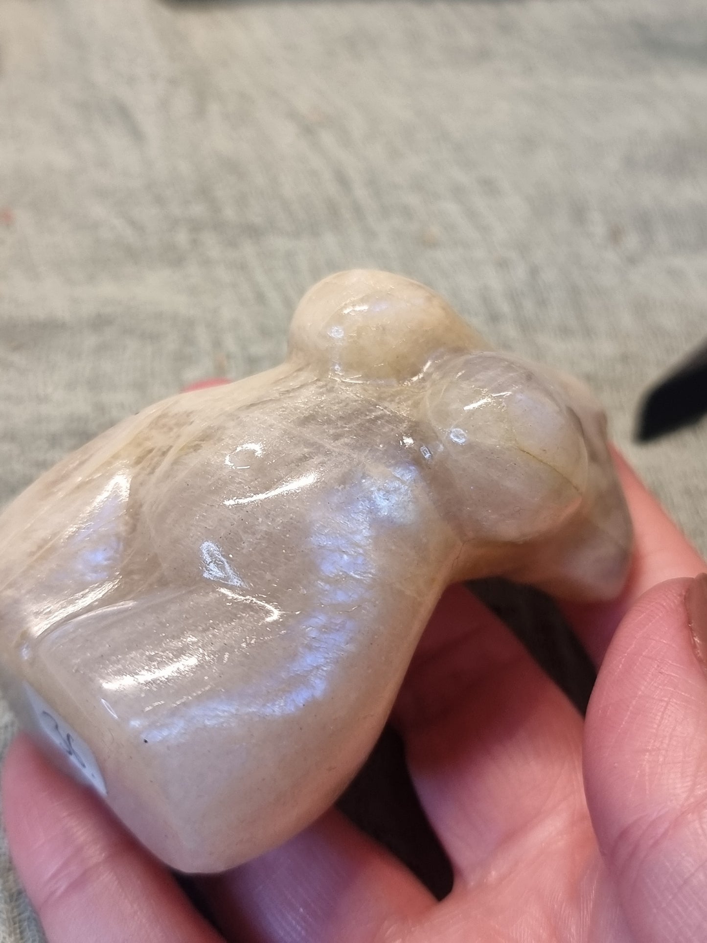 Moonstone body carving