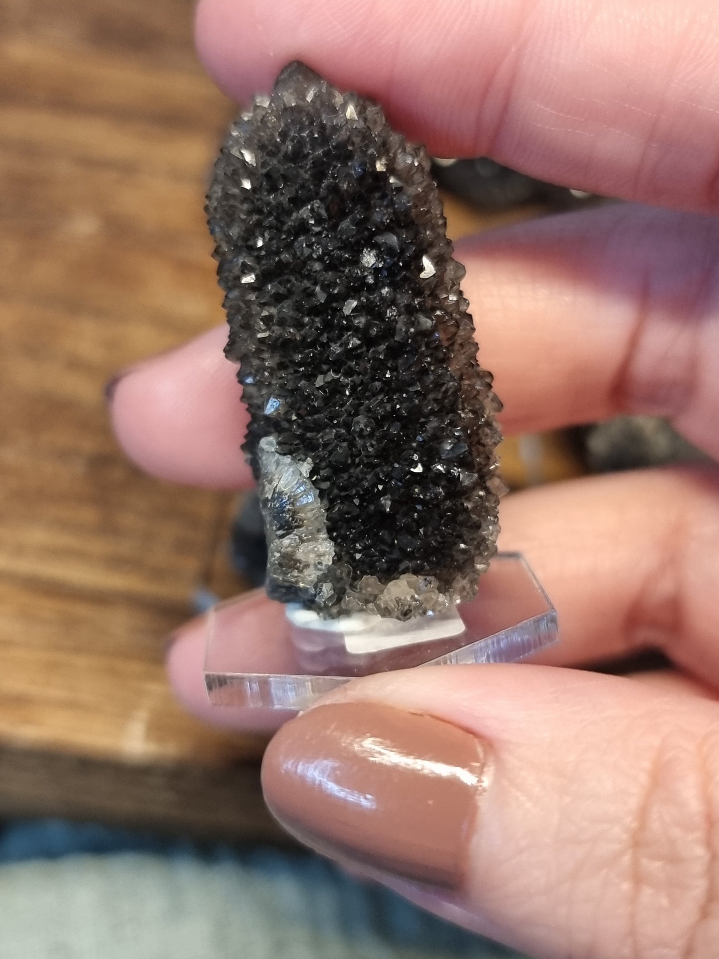 Black spirit quartz