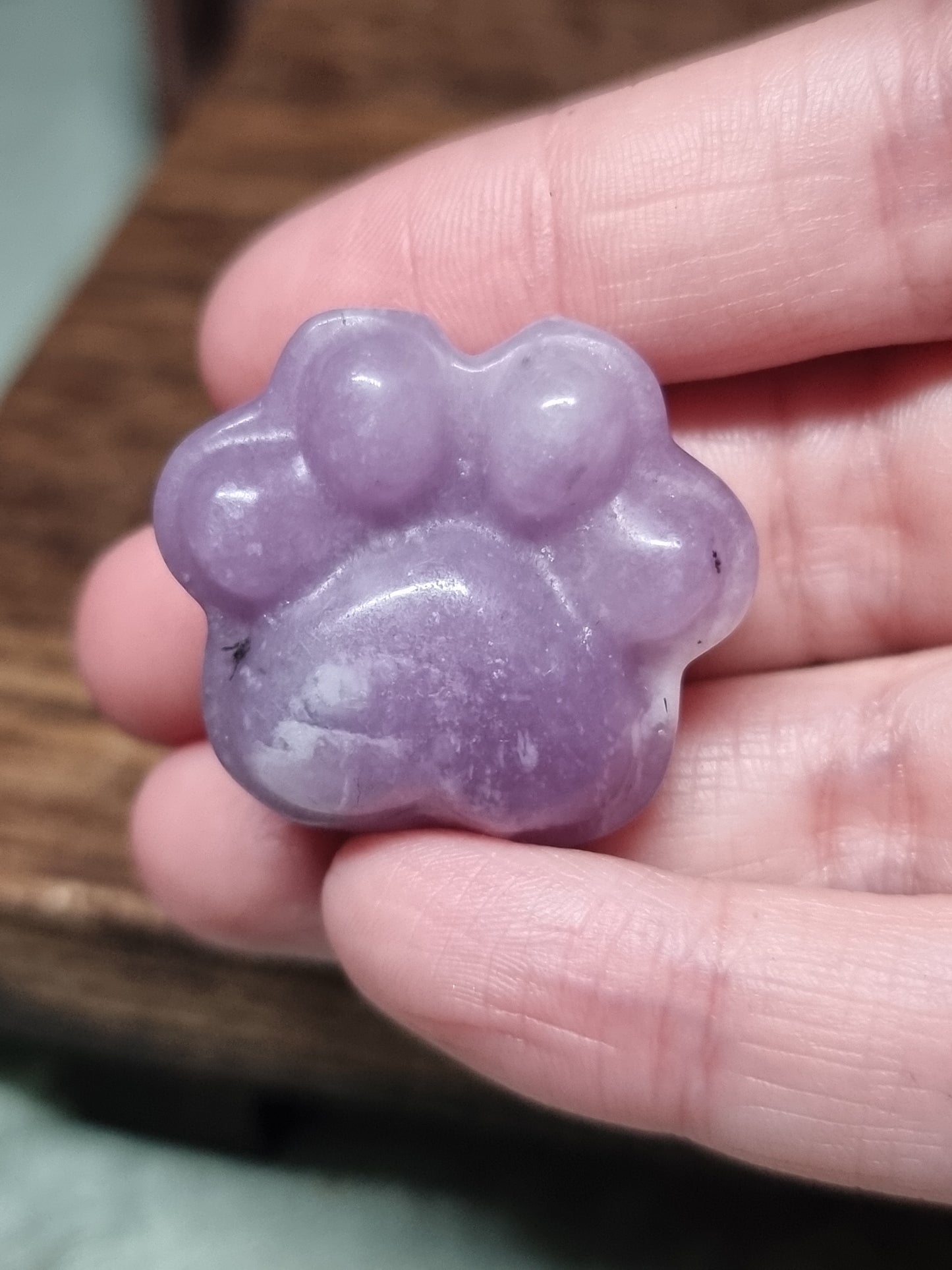 Paw carvings