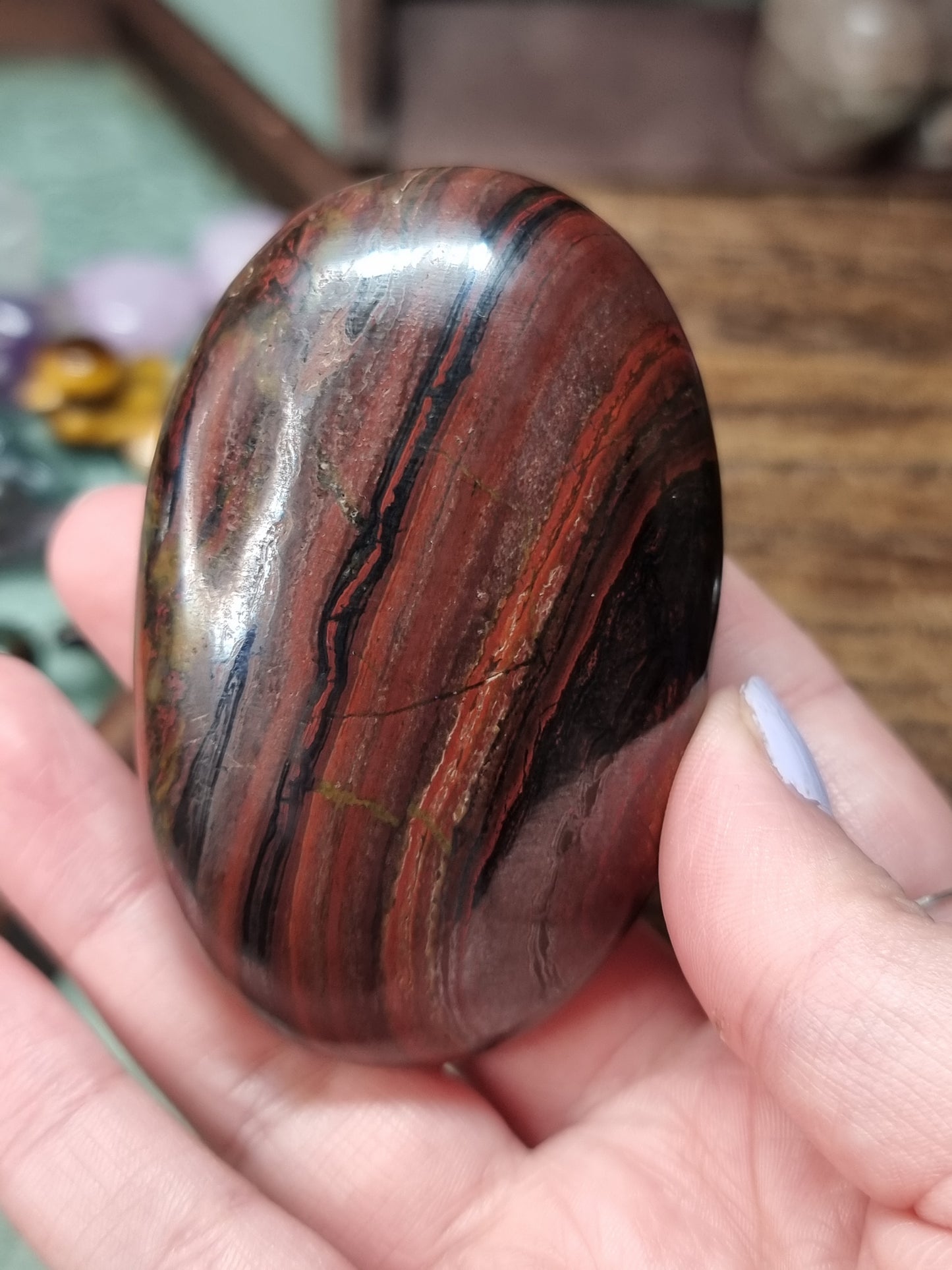 Tigers iron palmstone