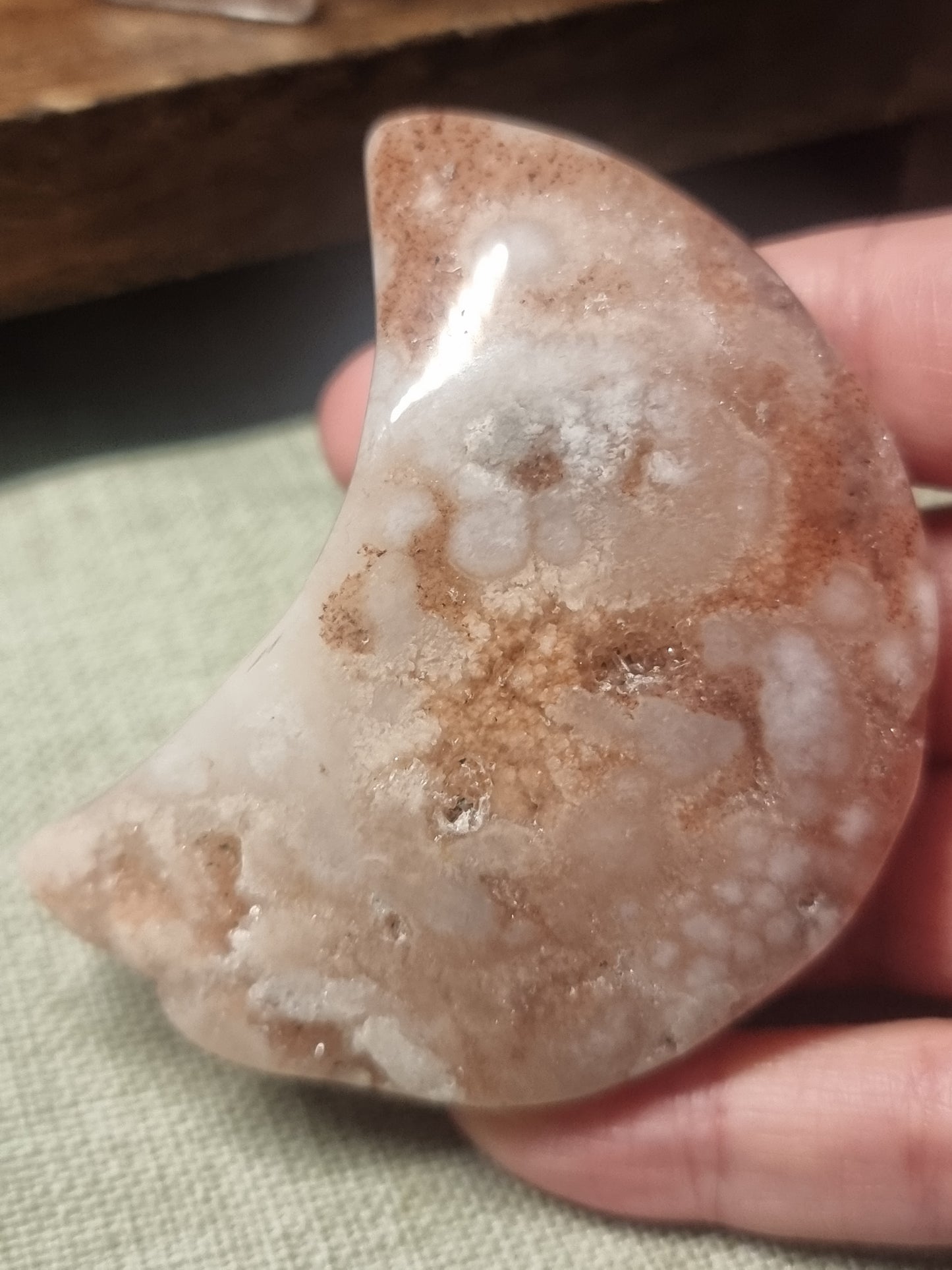 Pink amethyst moons