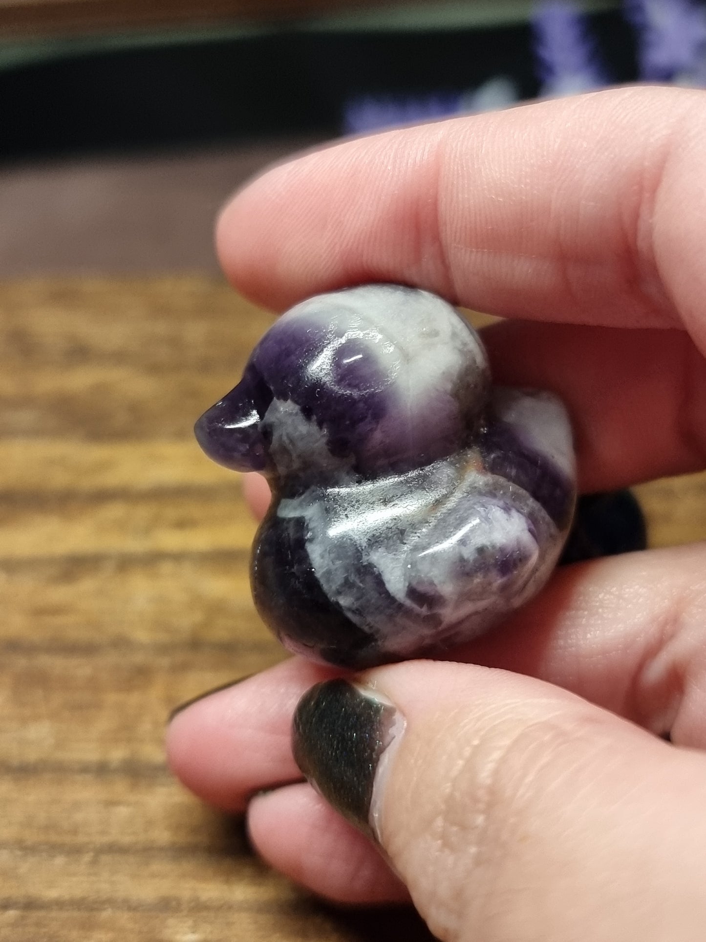 Duck carvings
