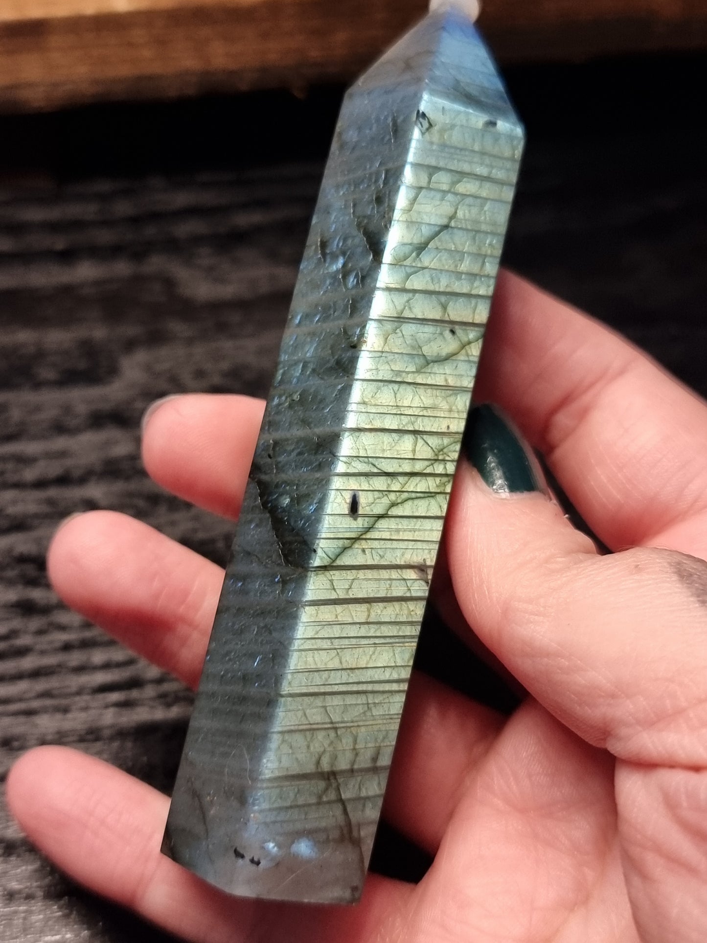 Labradorite towers