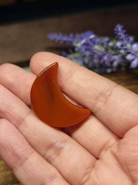 Carnelian moons