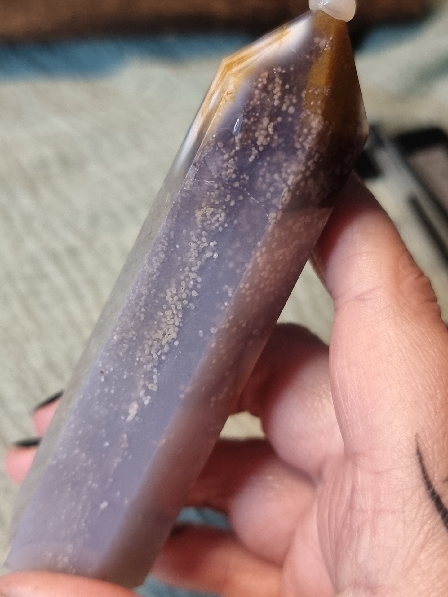 Starry sky agate towers
