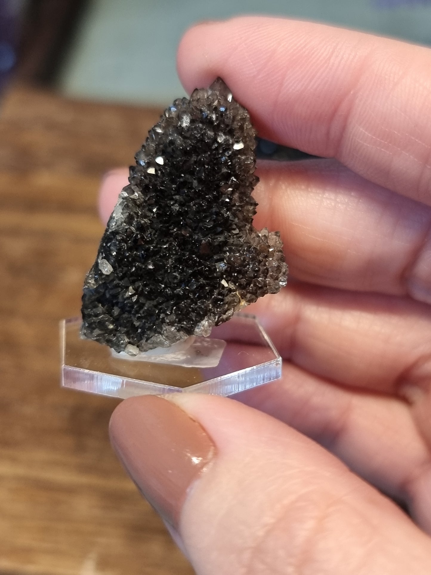 Black spirit quartz