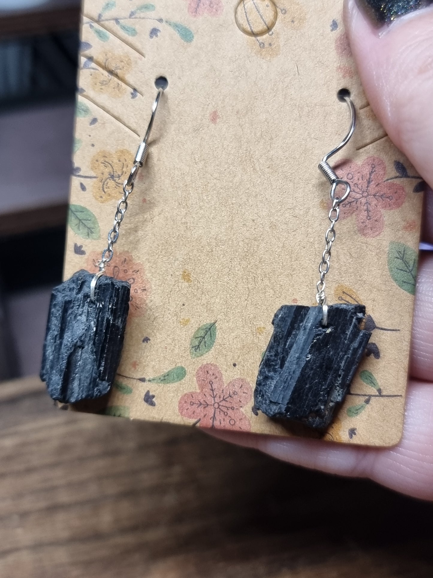 S925 dangle crystal earrings