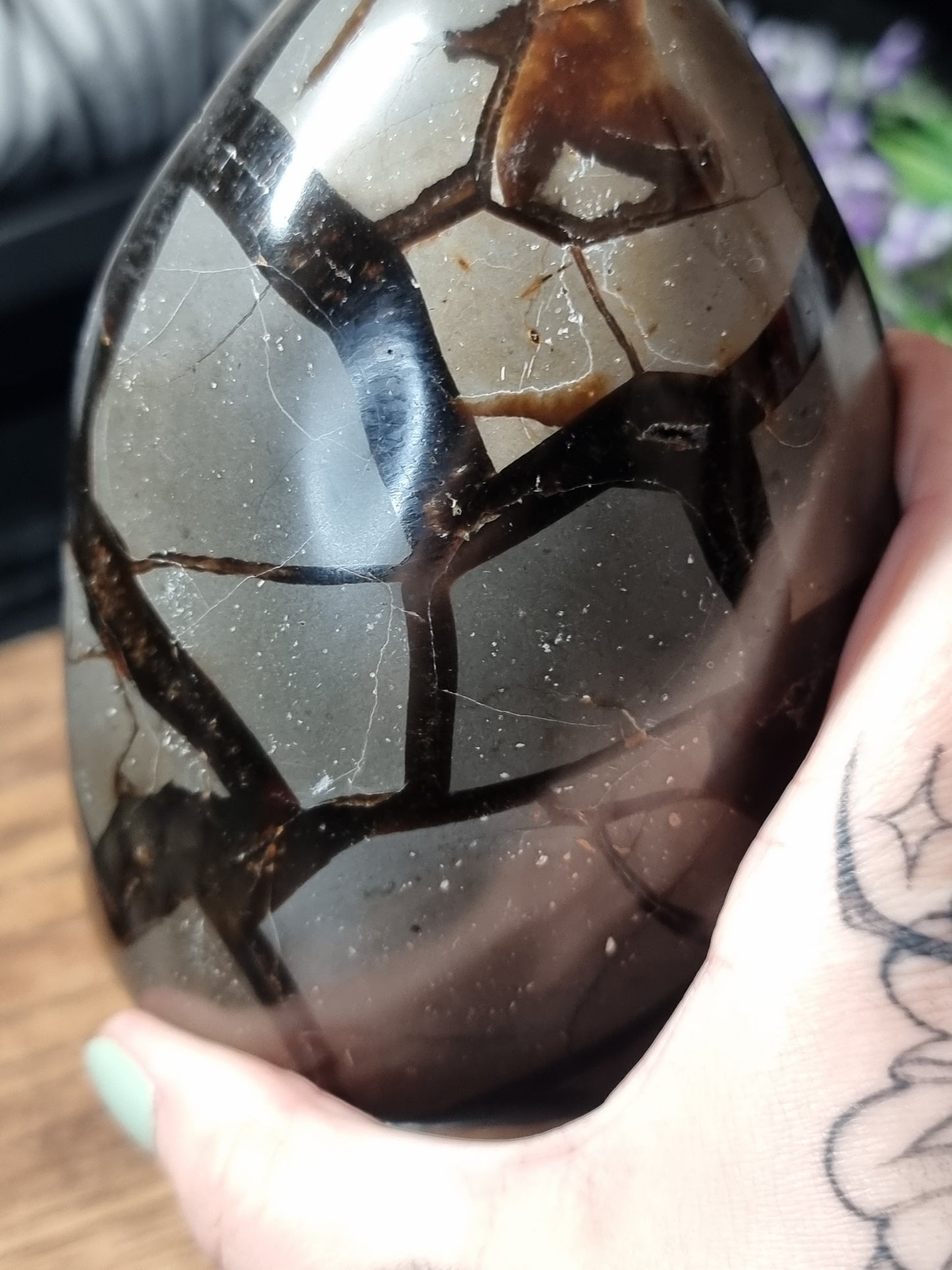Druzy septarian freeform C