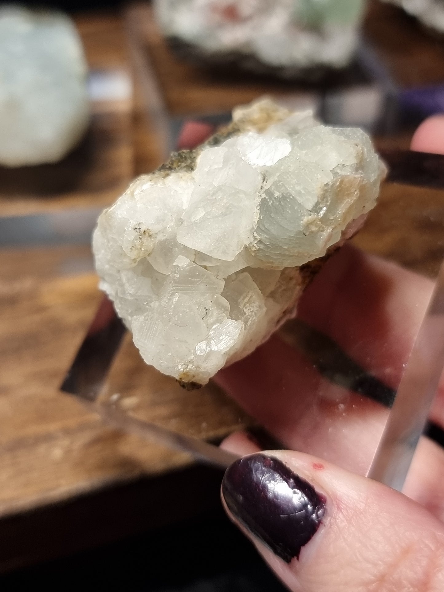 Prehnite specimens