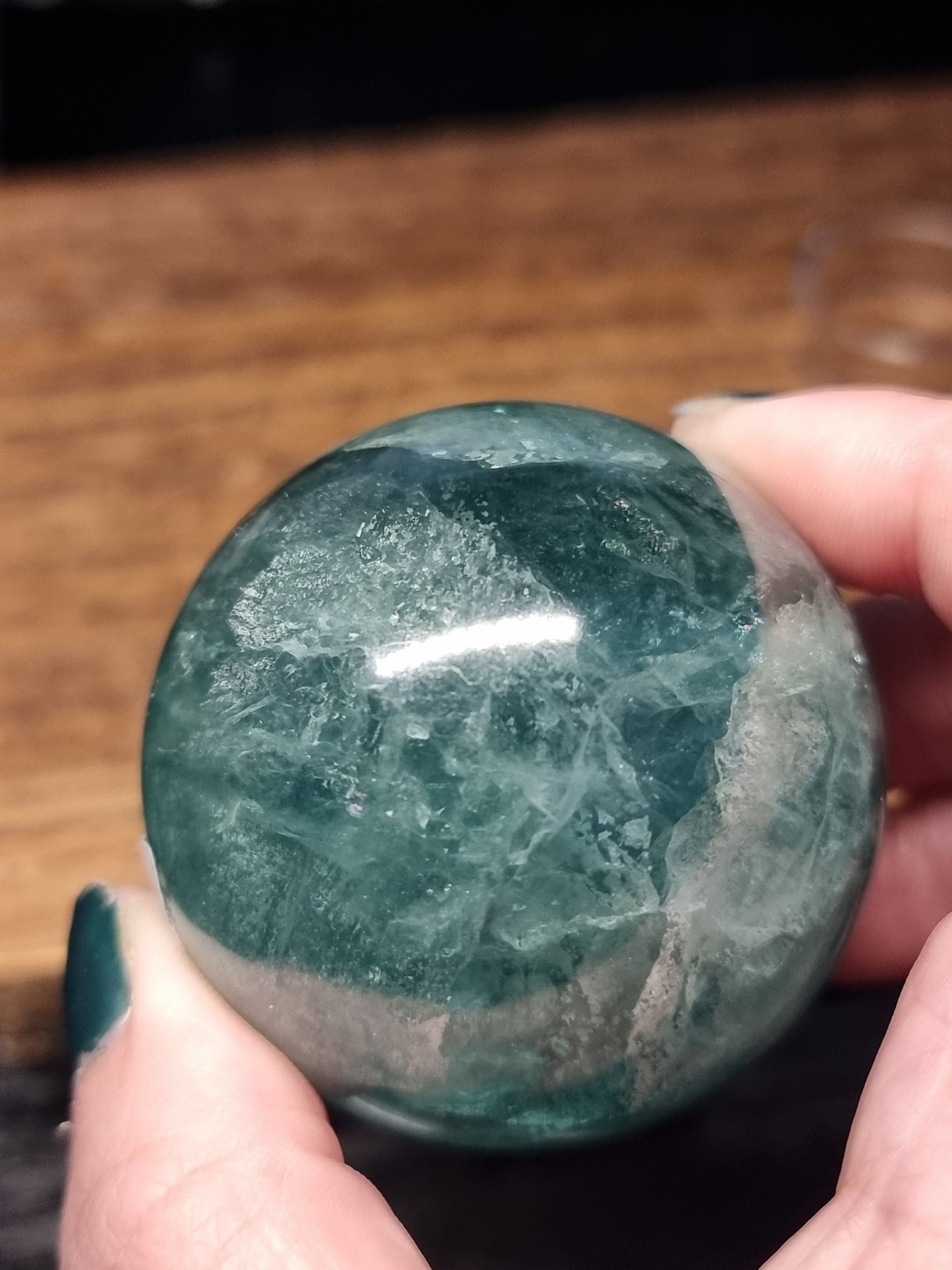 Fluorite sphere