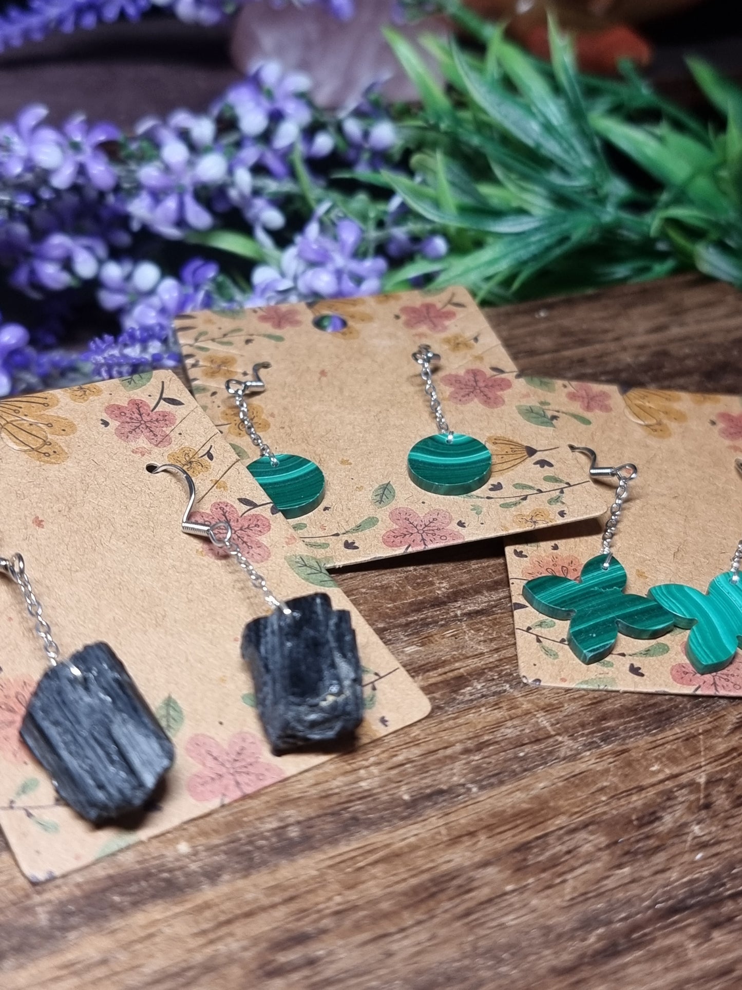 S925 dangle crystal earrings