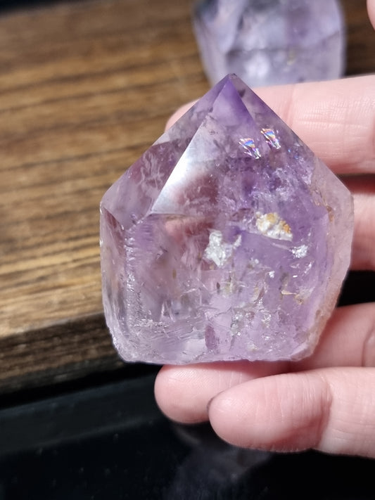 Amethyst cut bases