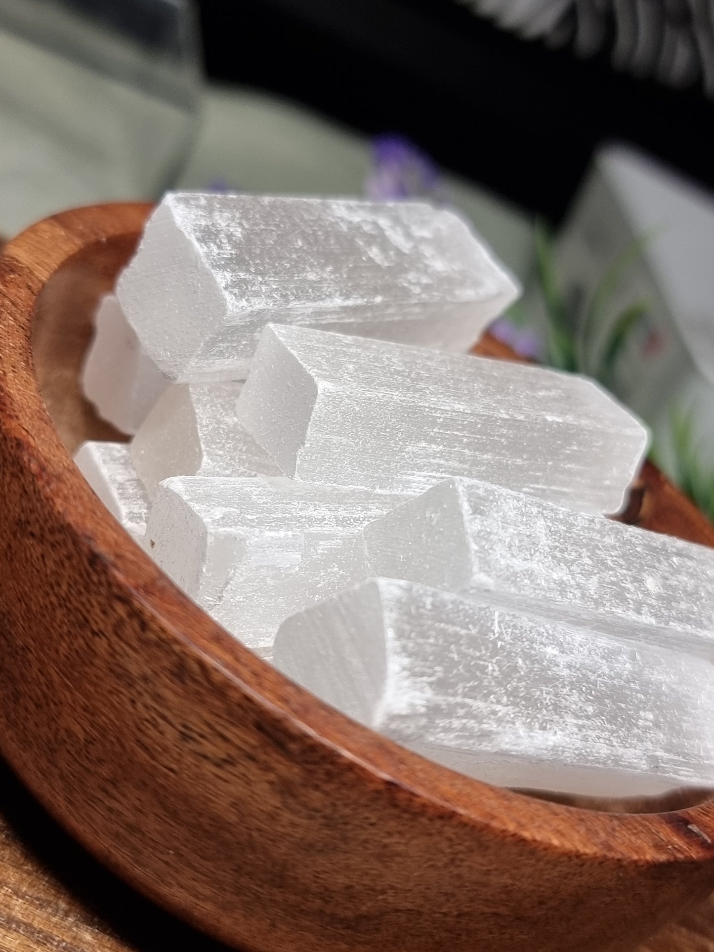 Satin spar sticks