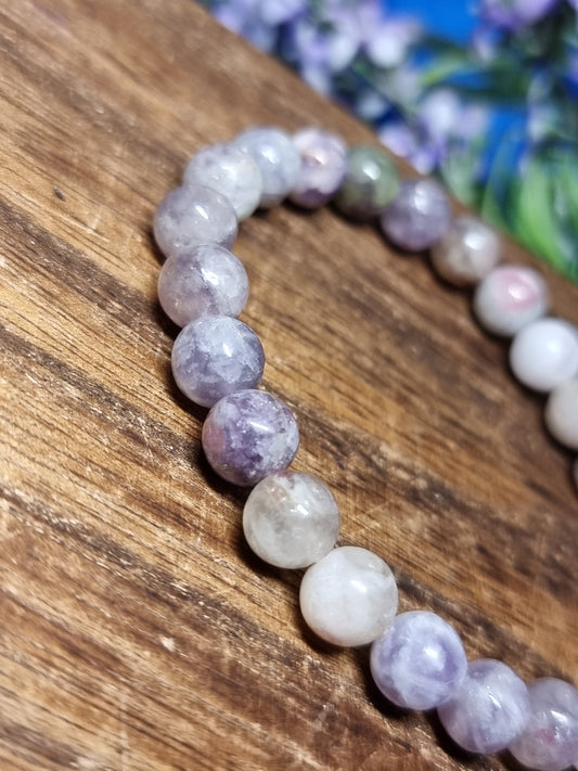 8mm unicorn stone bracelet