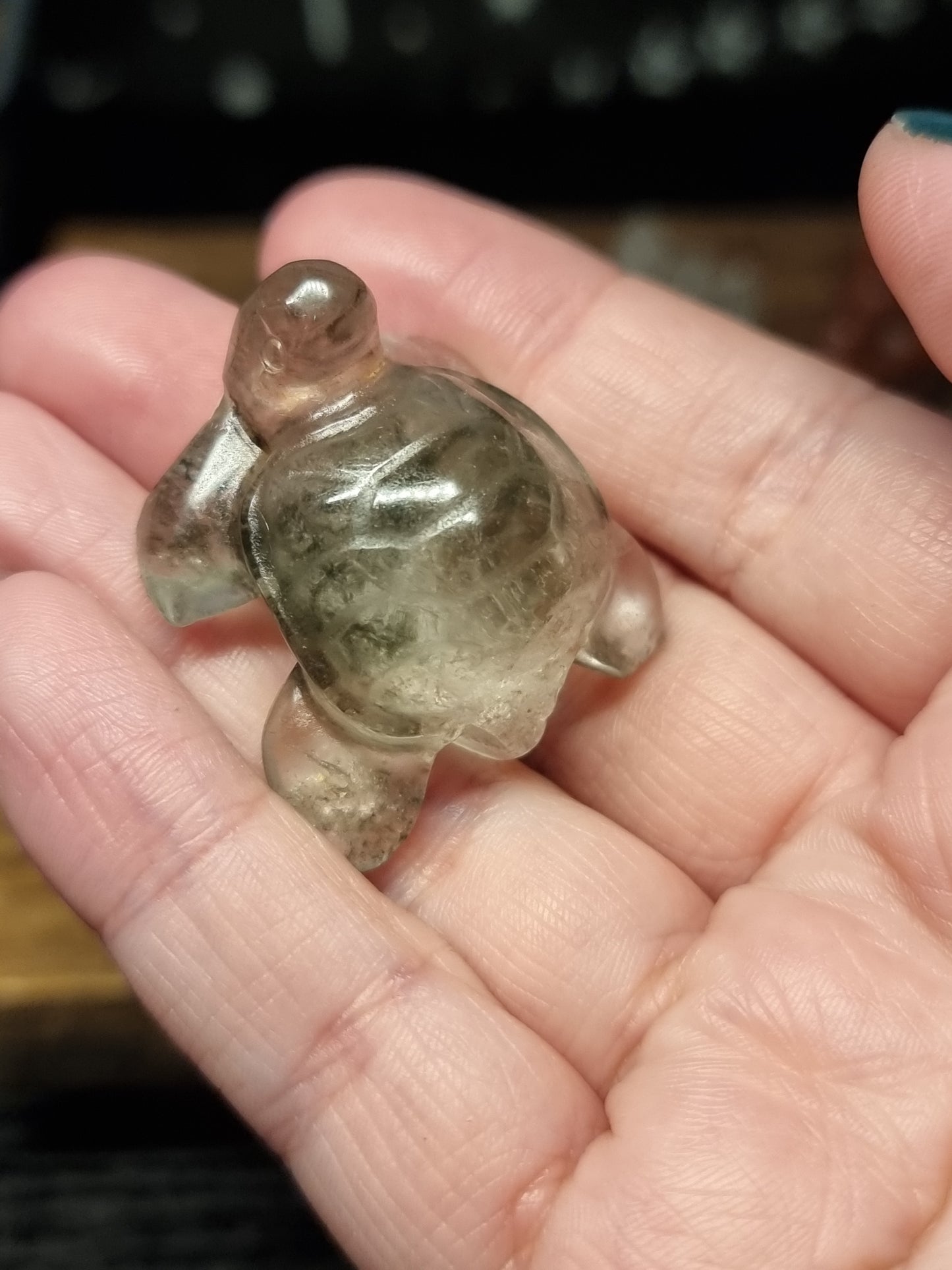 Garden quartz carvings