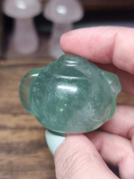 Fluorite teapots