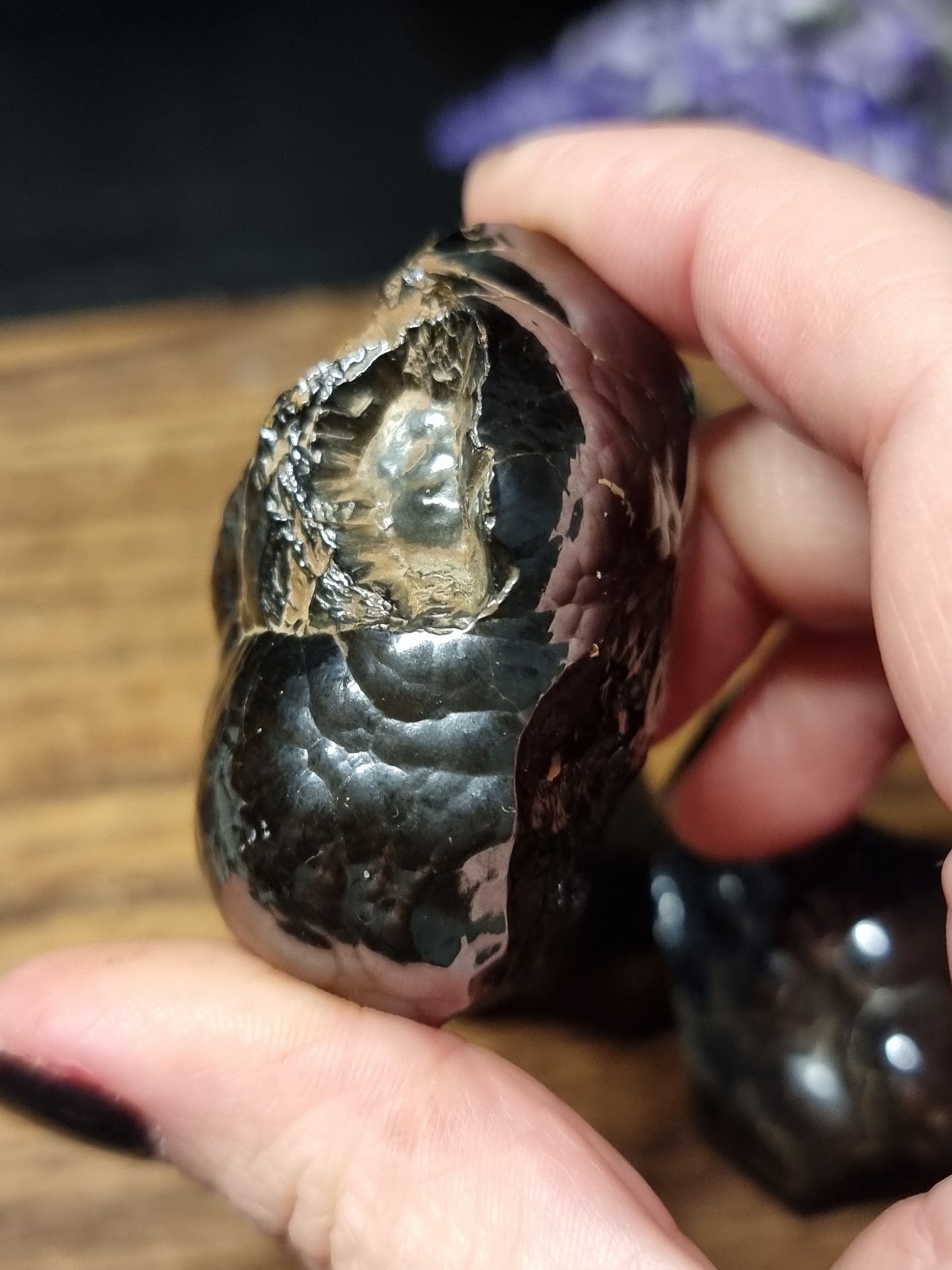 Botryoidal hematite