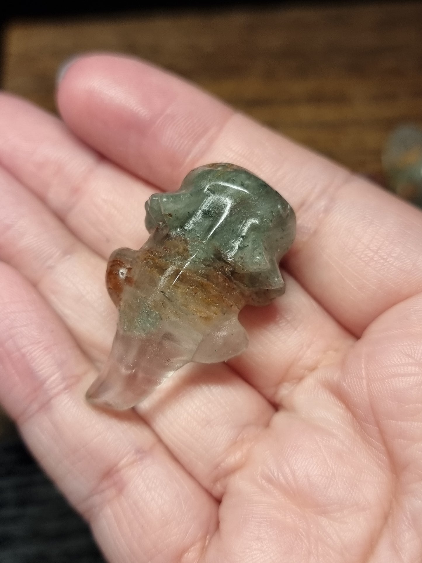 Garden quartz carvings