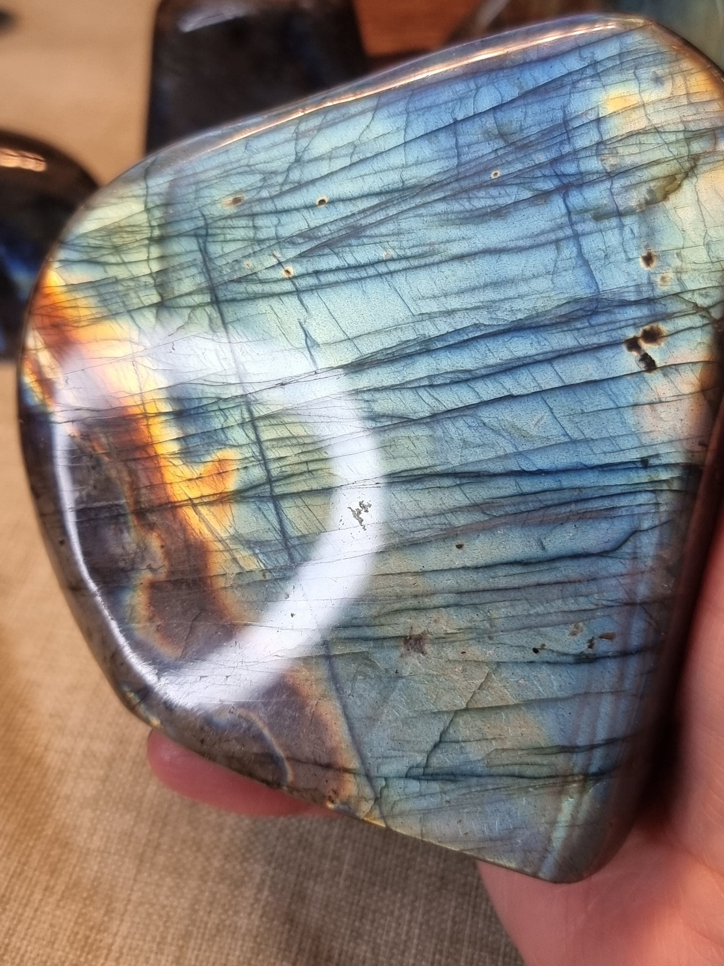 Labradorite freeforms