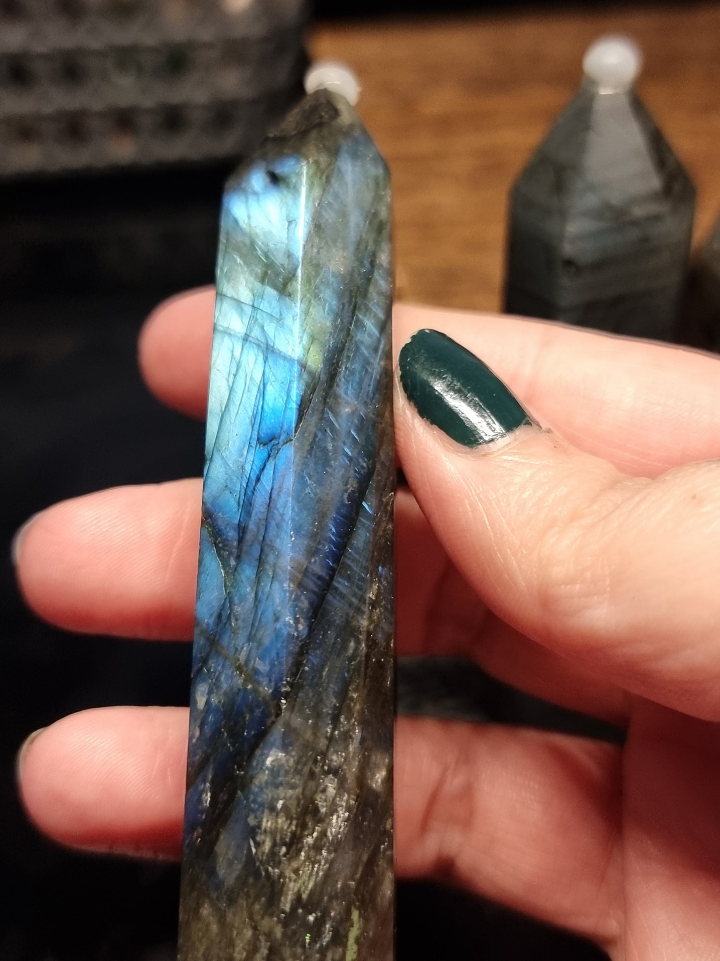 Labradorite towers