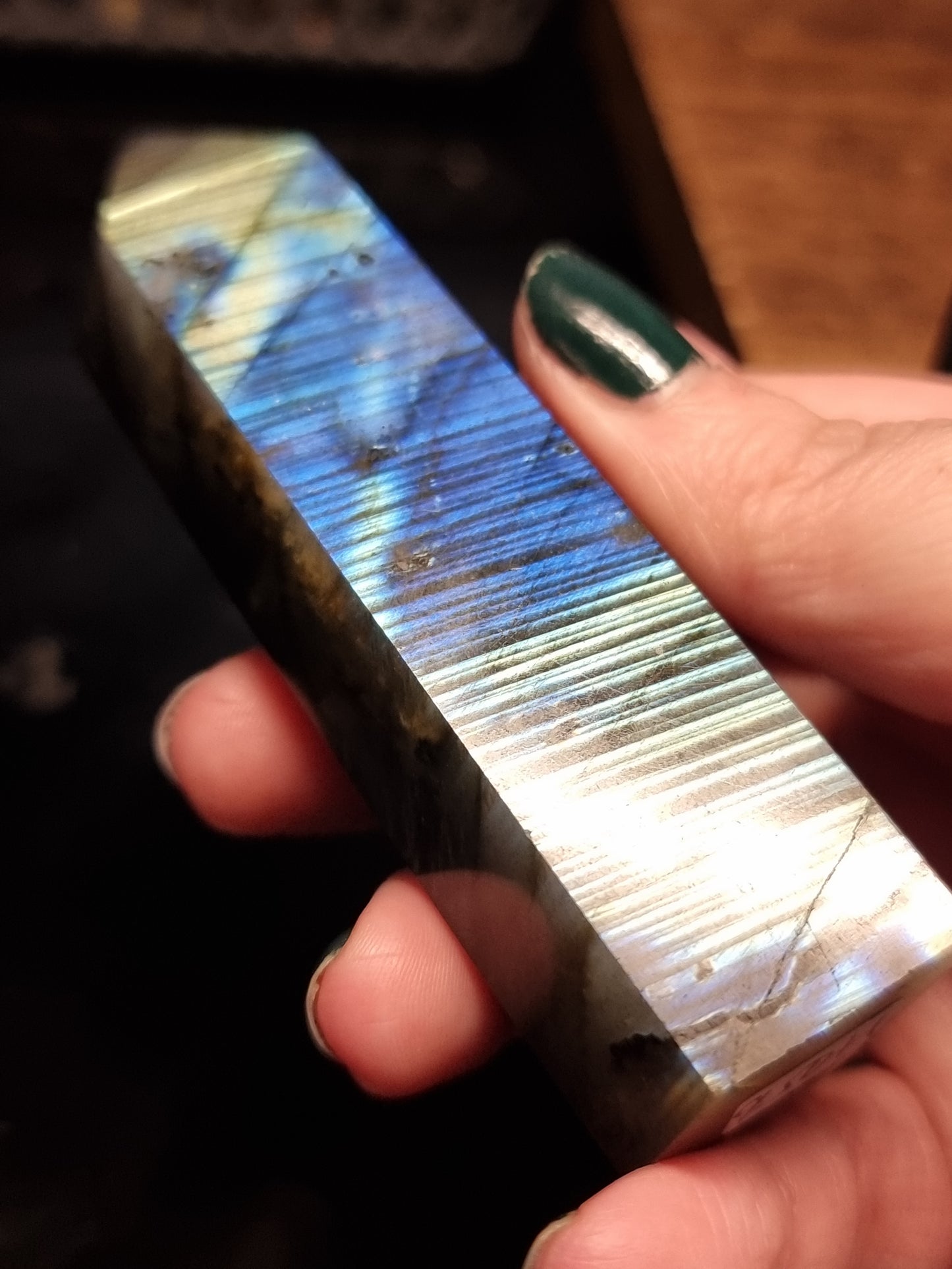 Labradorite towers