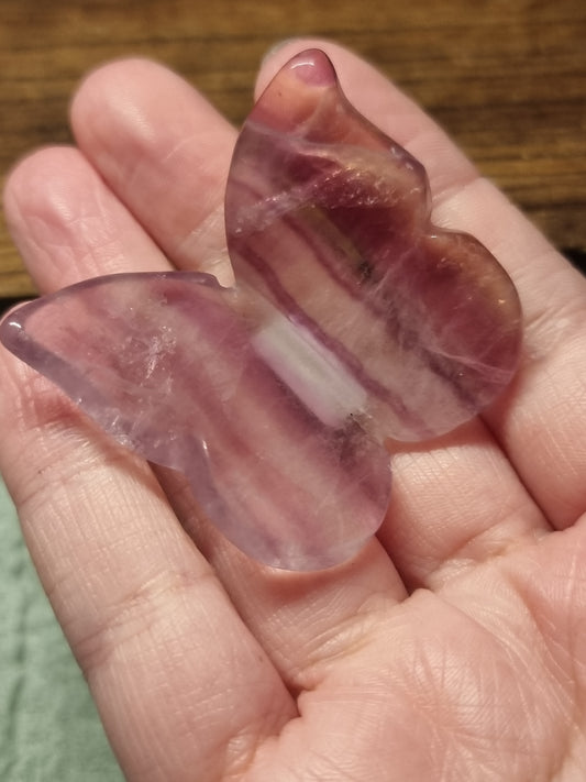 Fluorite 3D butterflies