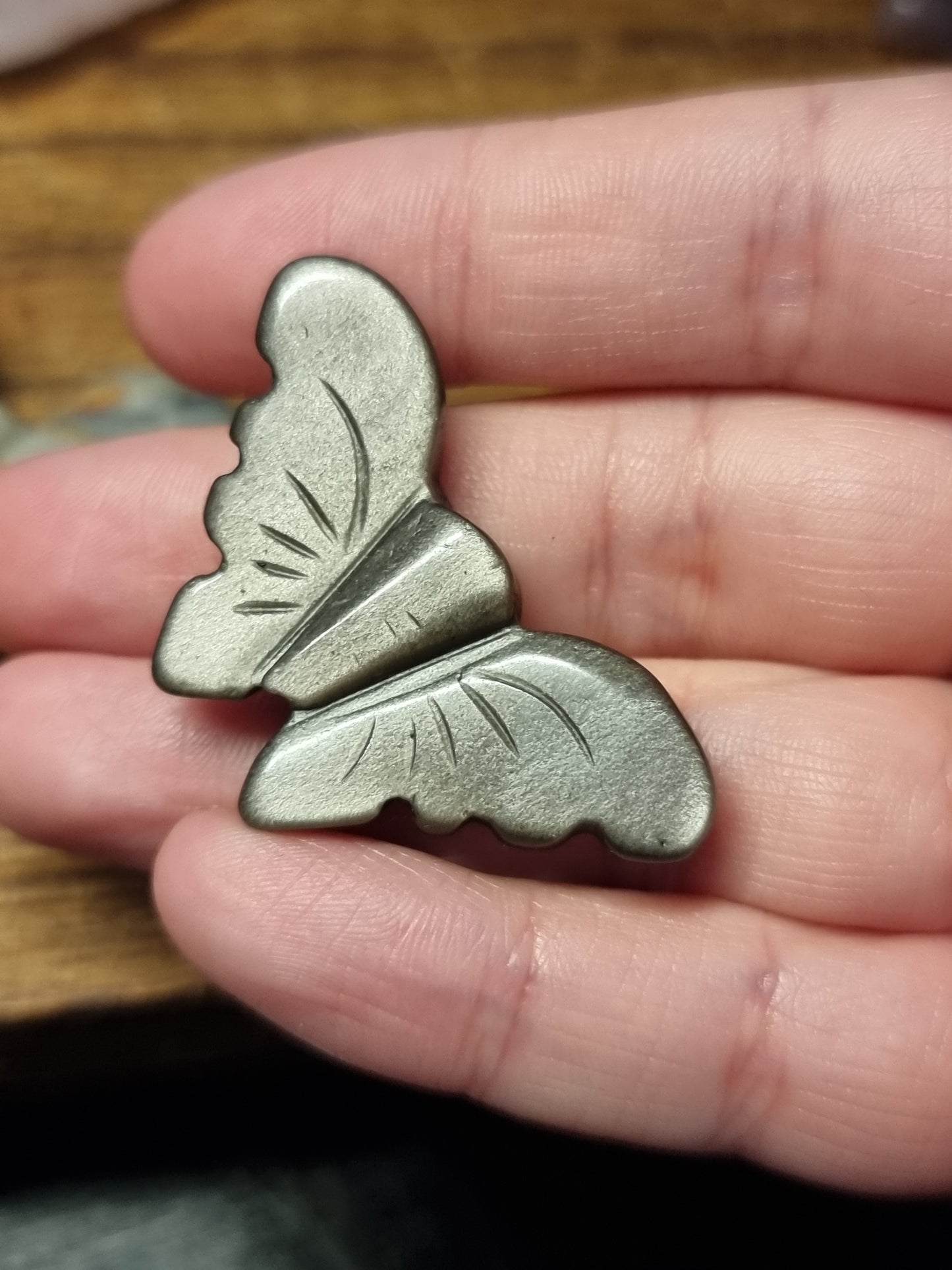 Butterfly carvings