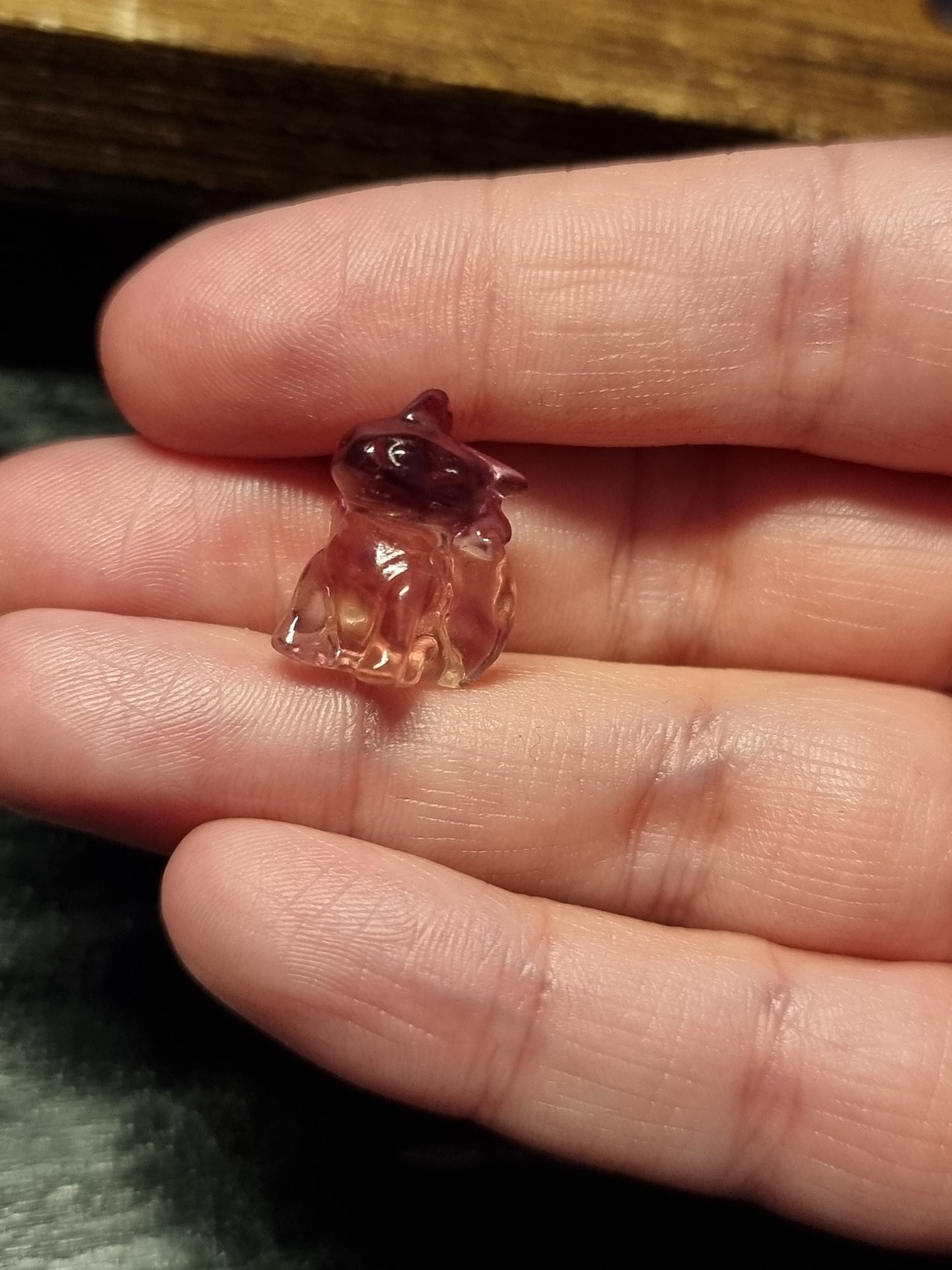 Mini fluorite carvings