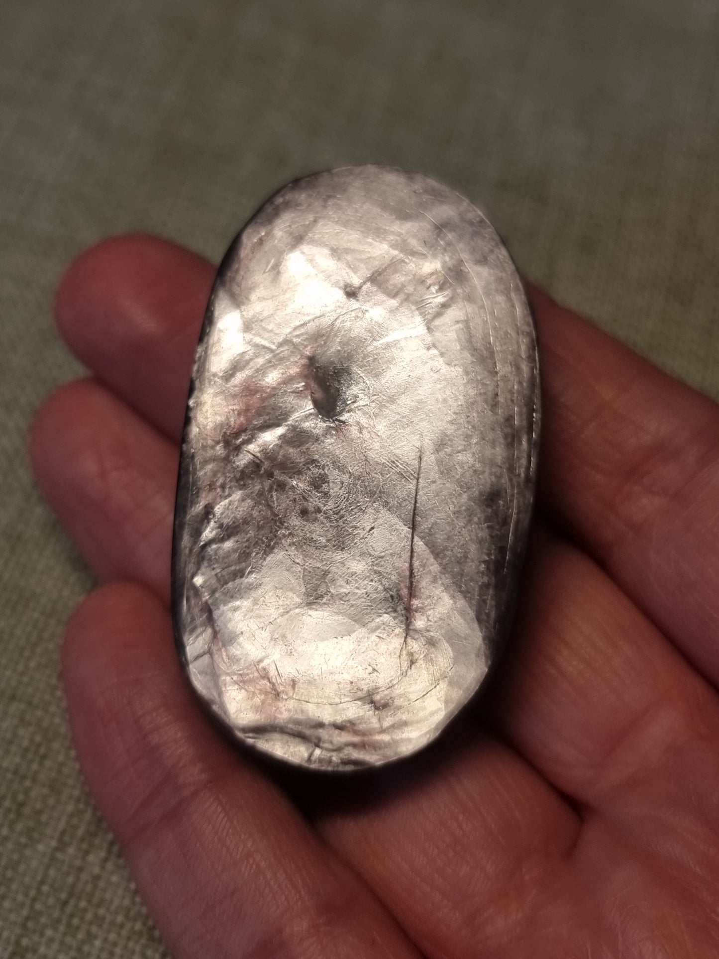 Purple mica palmstones