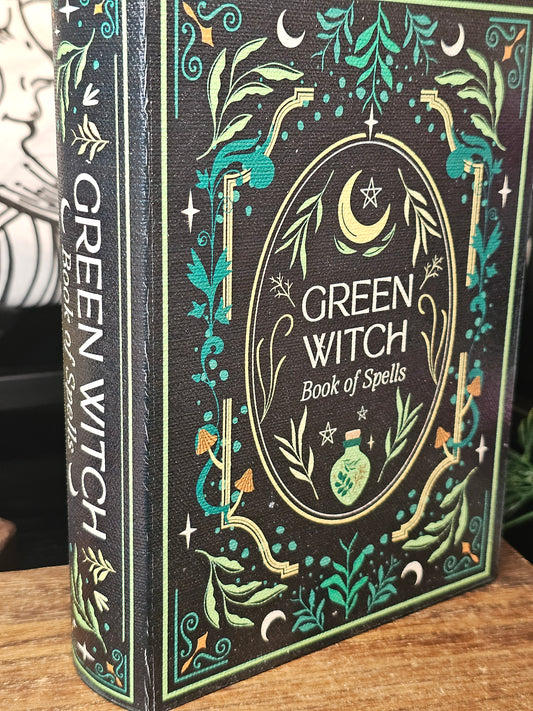 Green witch storage box