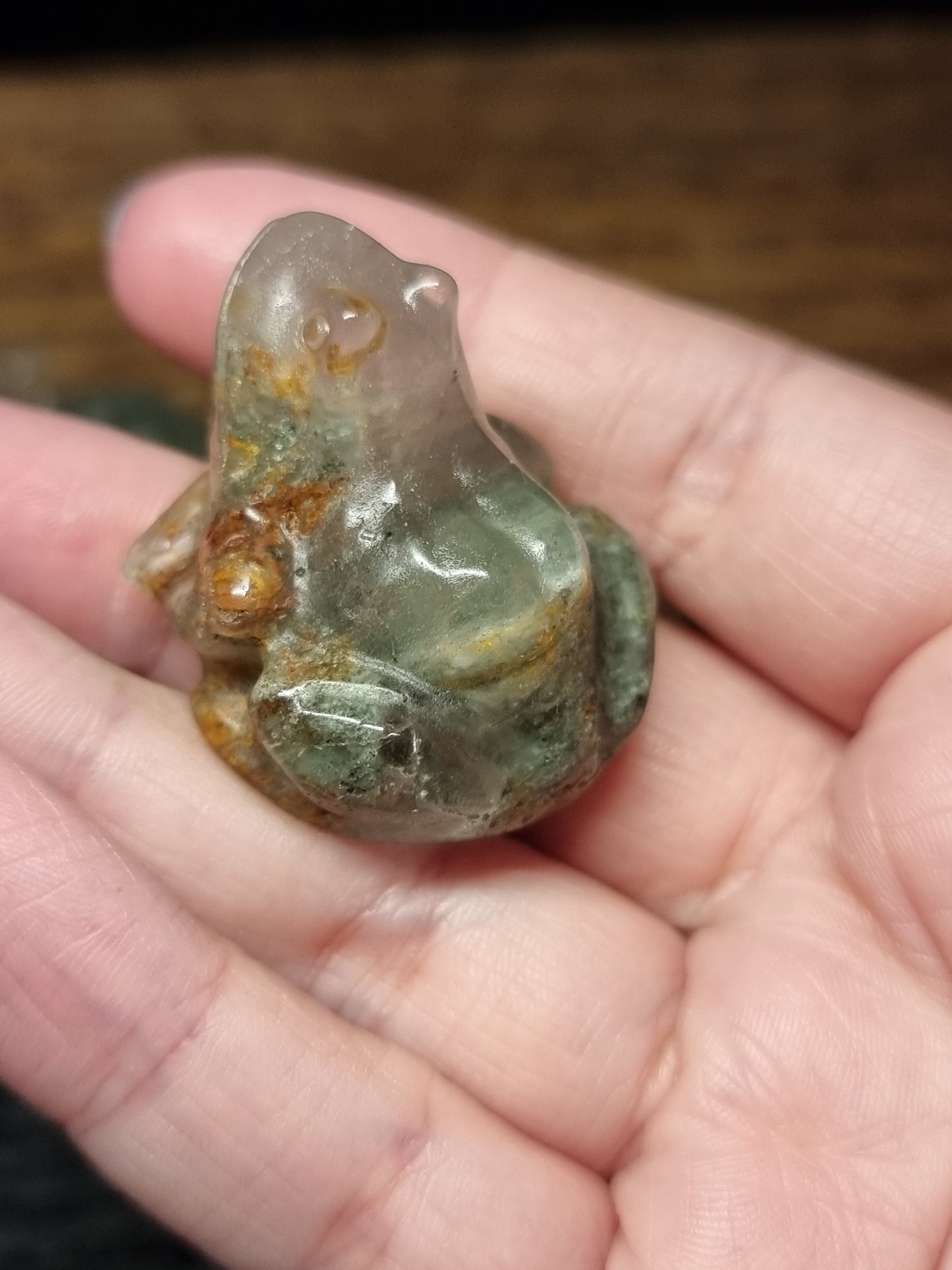 Garden quartz carvings