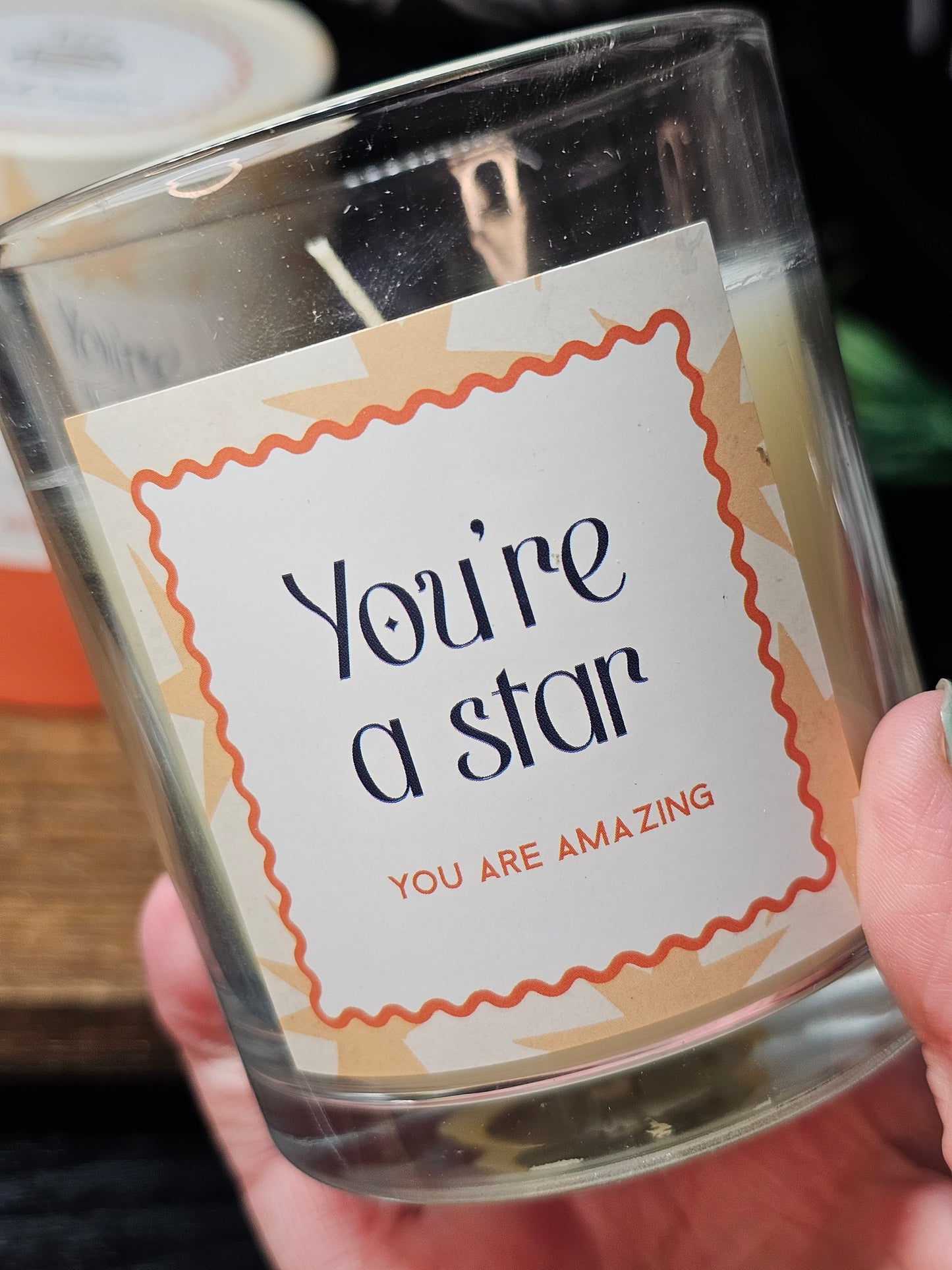 You're a star - salted caramel candle