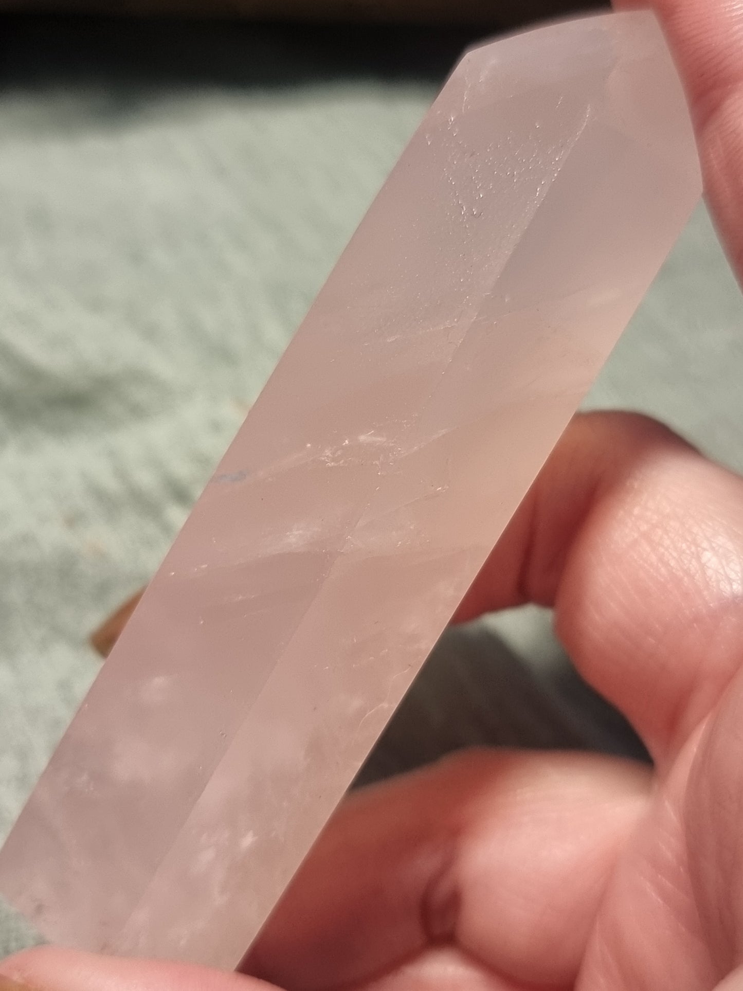 Rose quartz towers