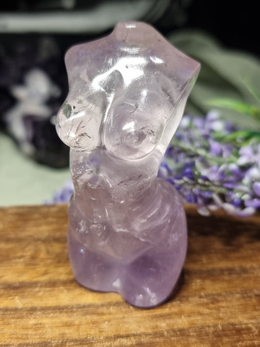 Amethyst body carving A