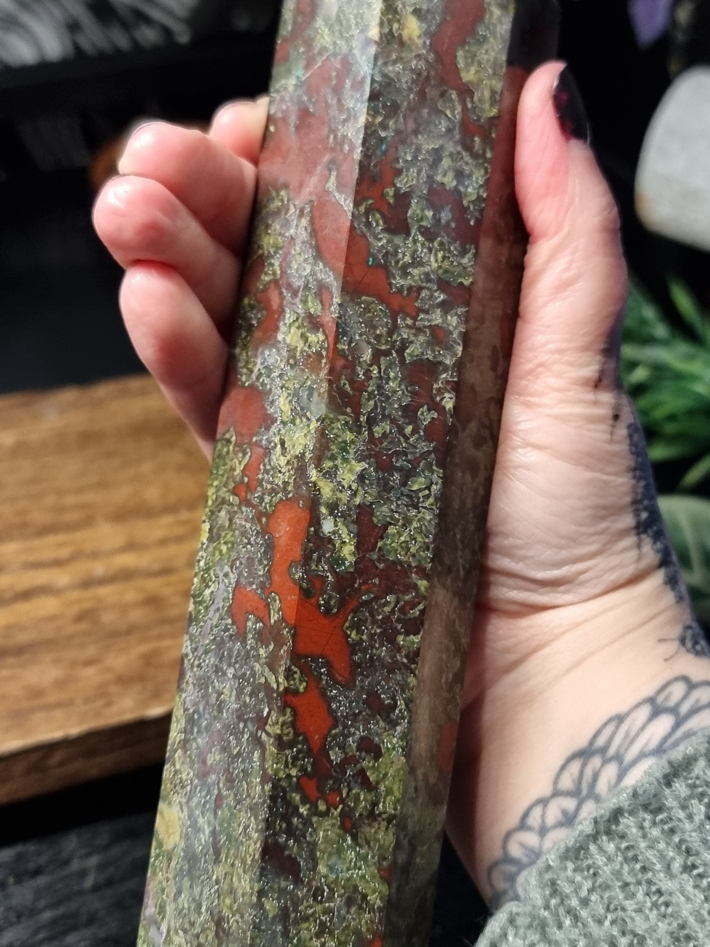 Dragonblood jasper tower