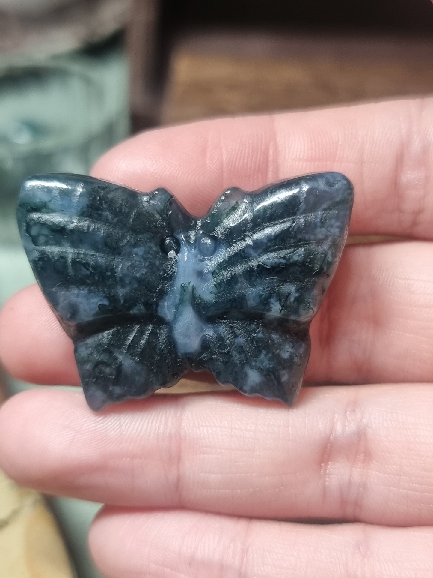 Butterfly carvings