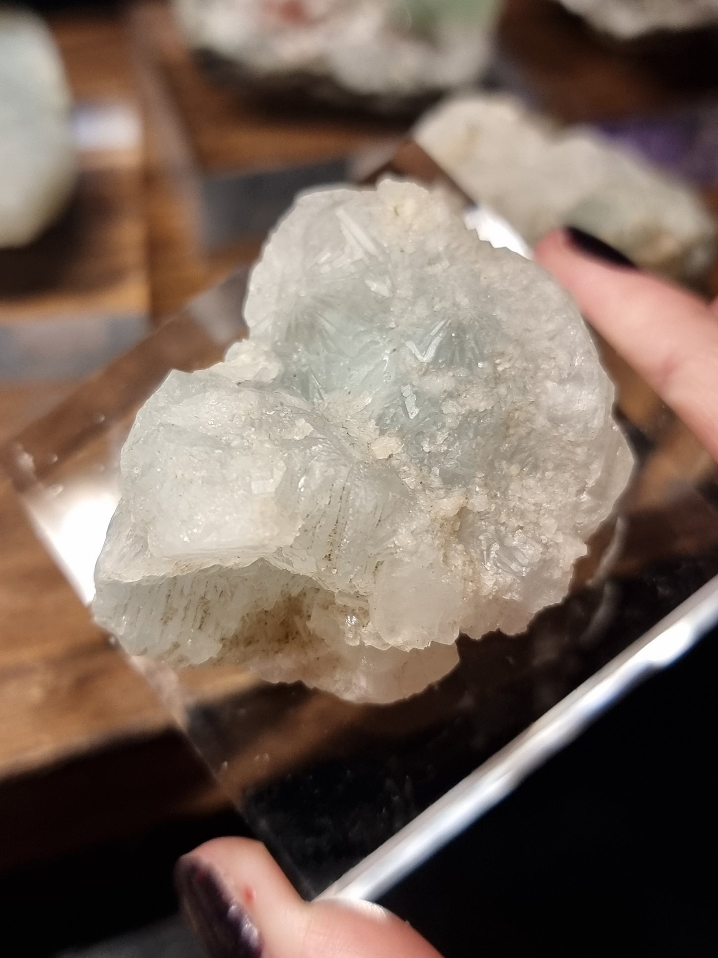 Prehnite specimens
