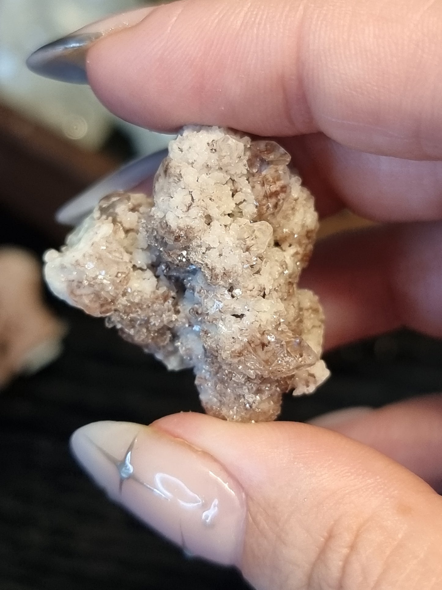 Rare apophyllite with red chalcedony specimens