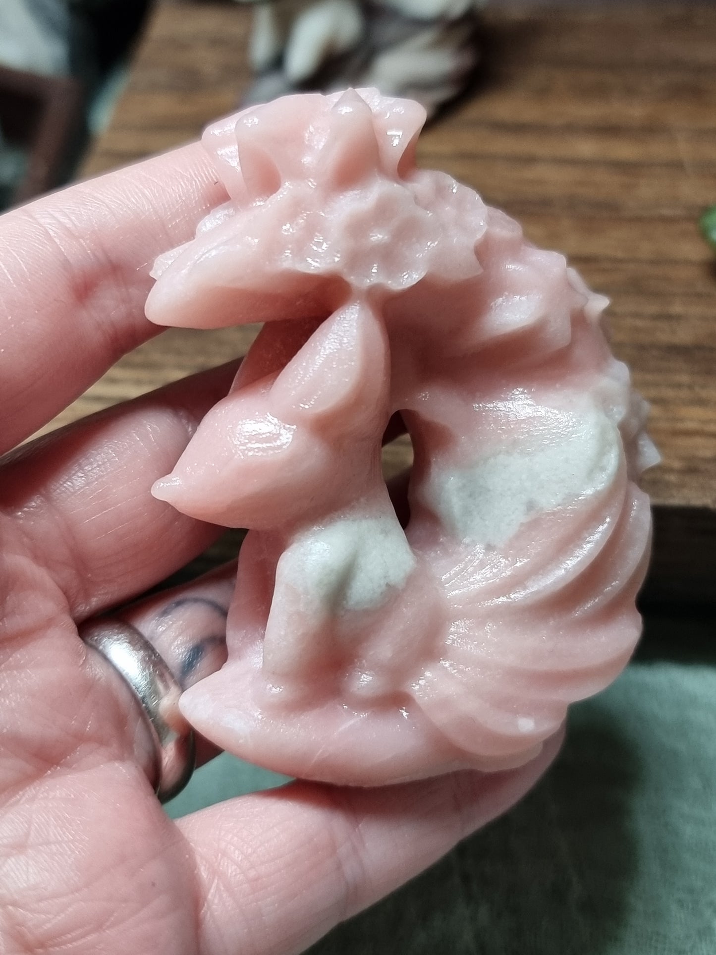 9-tail fox moon carvings