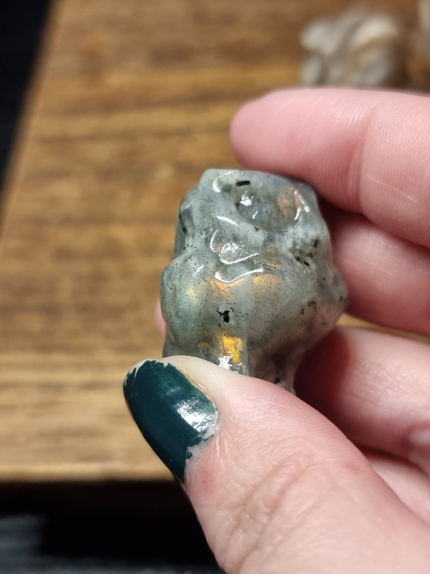 Owl carvings