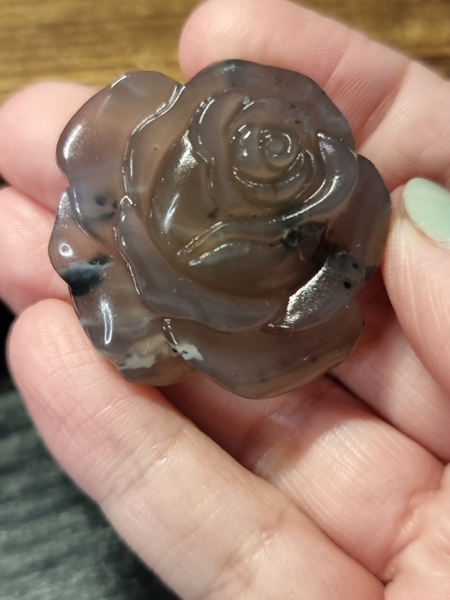 Volcano agate roses