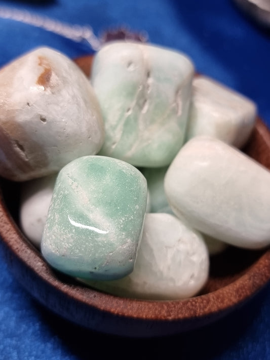 Caribbean calcite tumbles