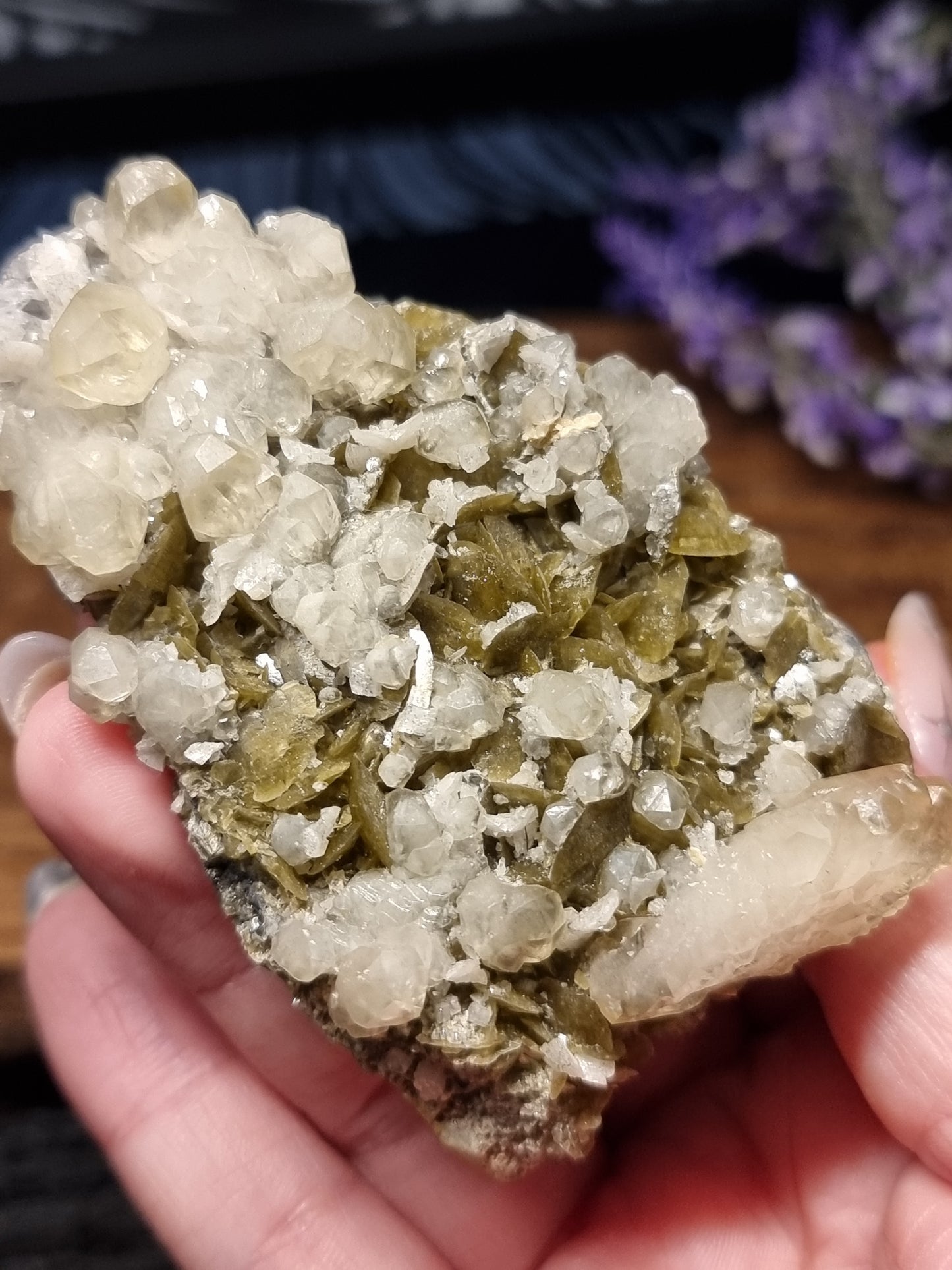 Siderite cluster