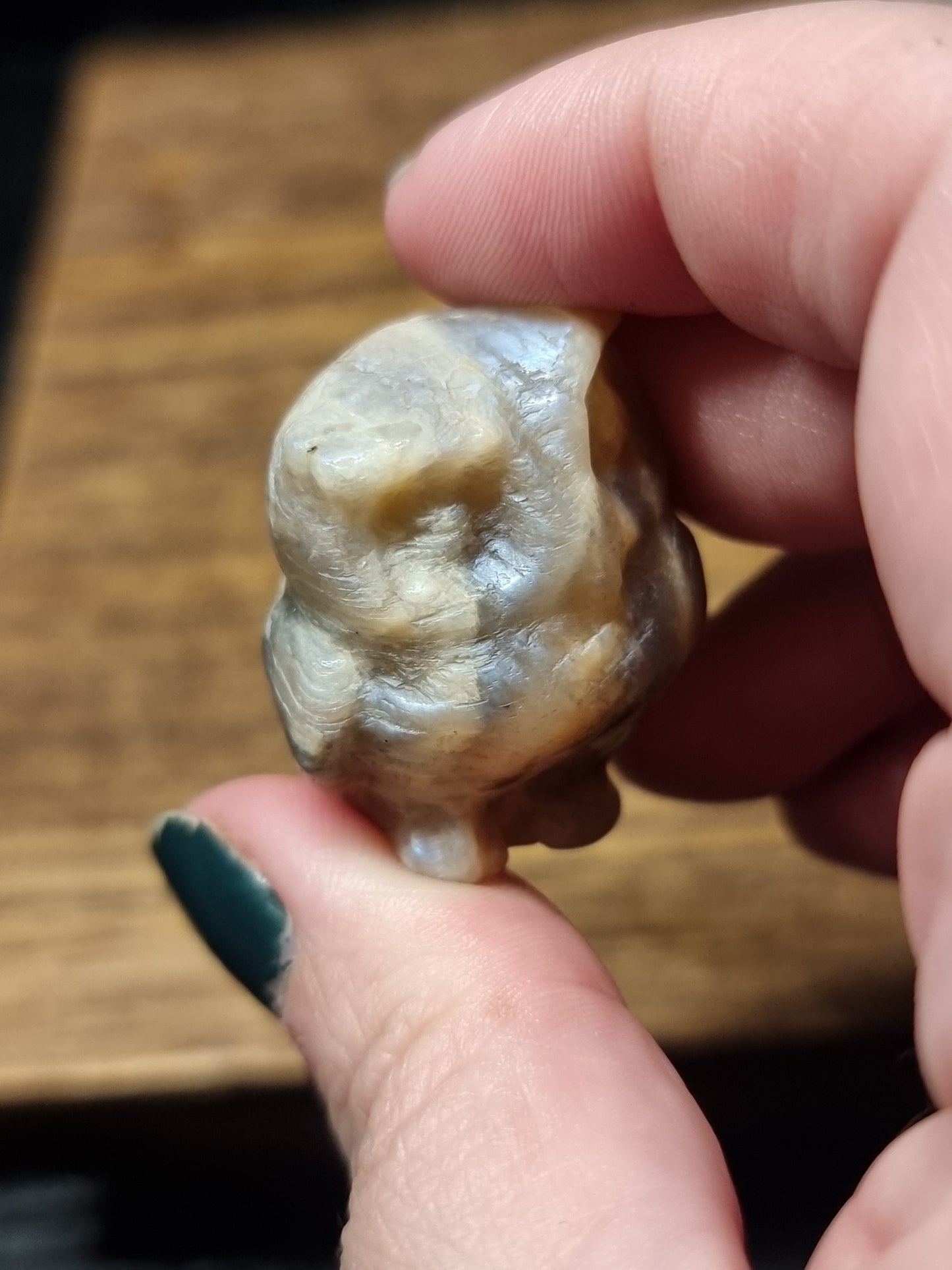 Owl carvings
