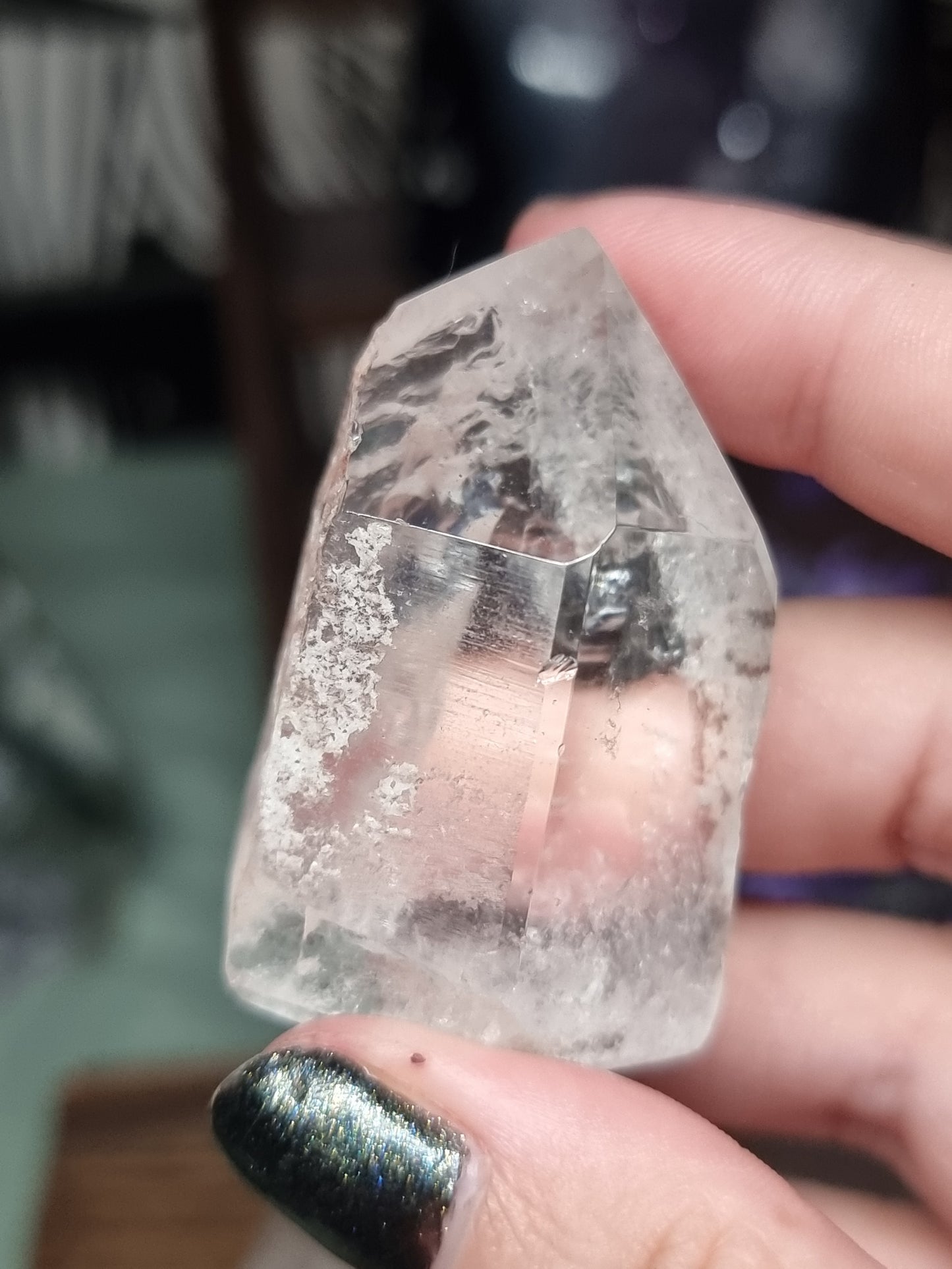 Lemurian quartz points