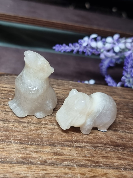 Moonstone carvings