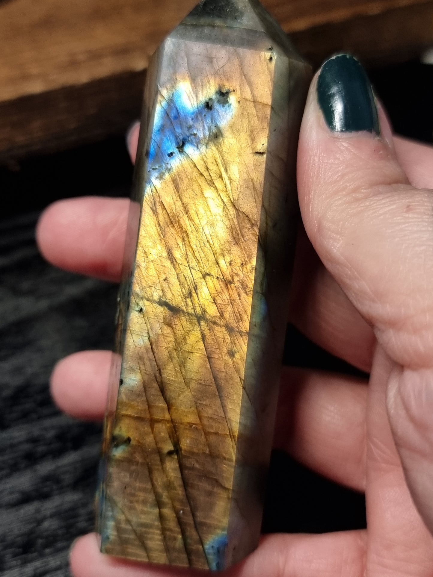 Labradorite towers